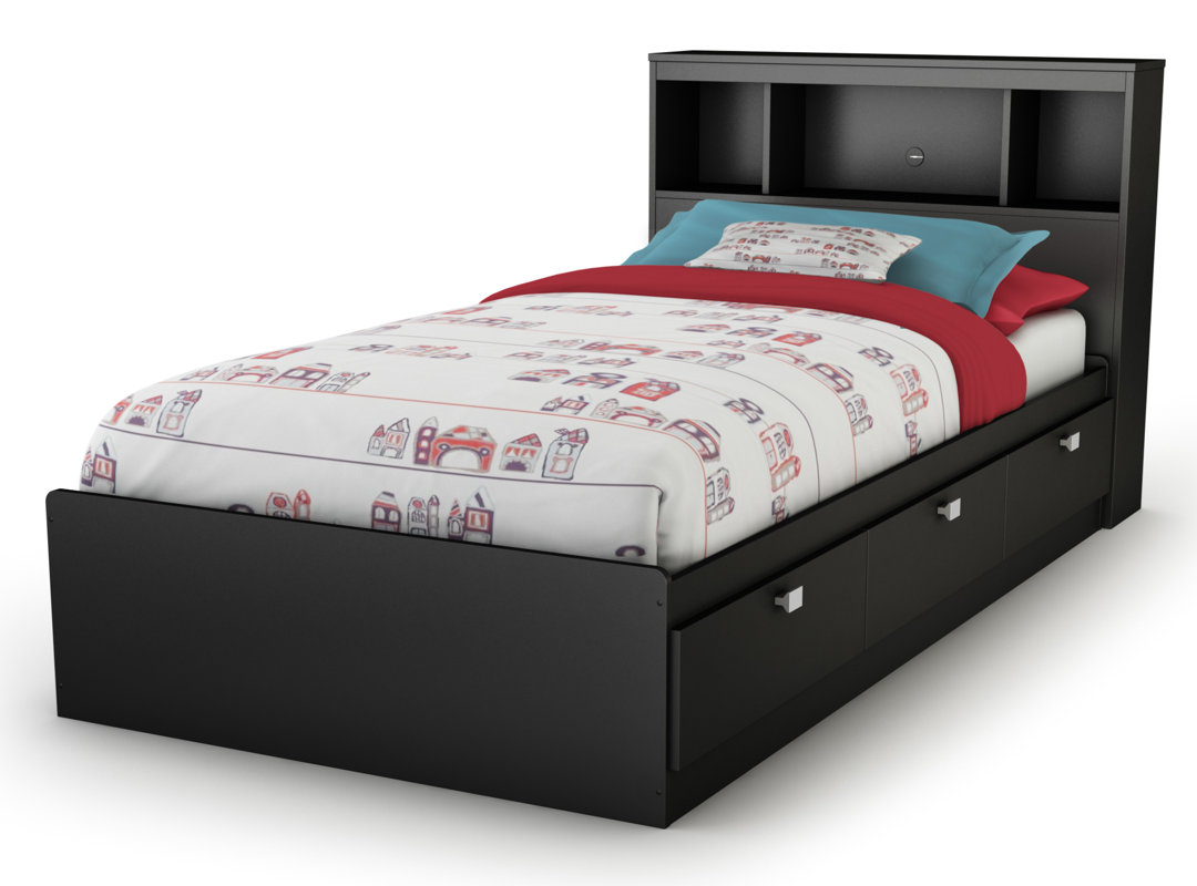 South Shore Spark Twin Mates Bed with Storage & Reviews Wayfair
